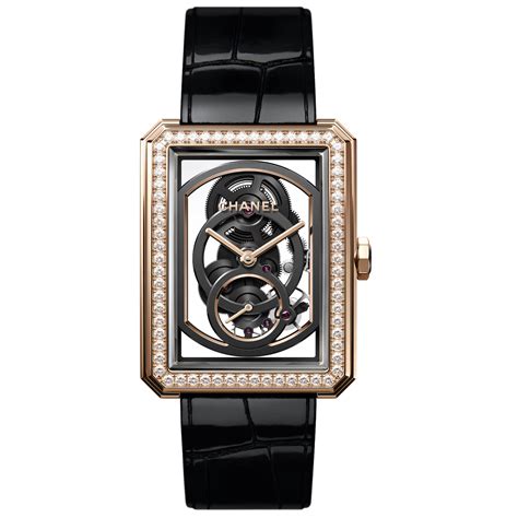 montre chanel boyfriend squelette prix|chanel's exceptional skeleton watch.